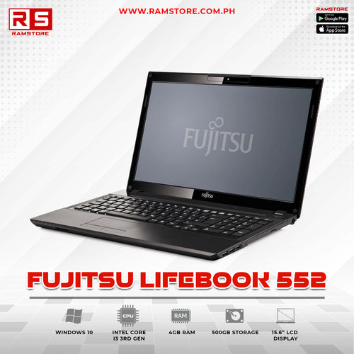 LPR Laptop Fujitsu LifeBook 552