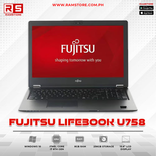 LPR Laptop Fujitsu Lifebook U758 Series