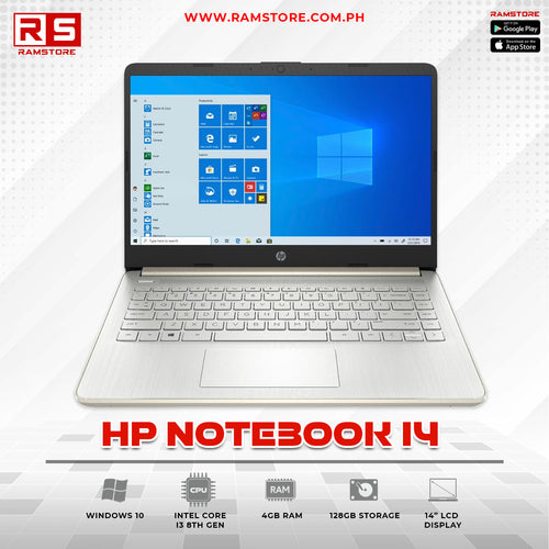 LPR Laptop HP Notebook 14 008AU