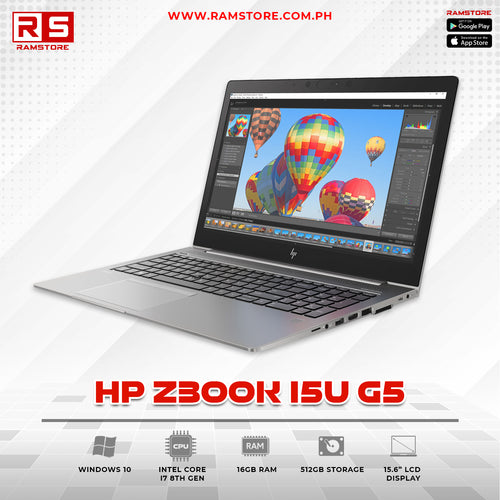 LPR Laptop HP Zbook 15U G5 Series