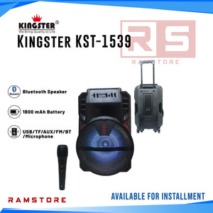 STA Speaker KTS KTS-1539 Portable Wireless w/ Mic