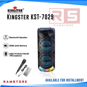 STA Speaker Kingster KST-7029 Portable Wireless w/ Remote & Mic