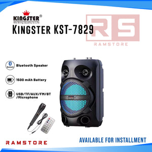 STA Speaker Kingster KST-7829 Portable Wireless w/ Remote & Mic