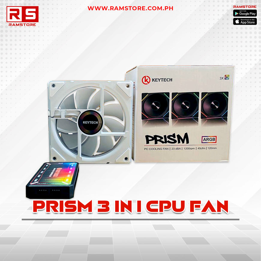 PCZ Case Fan Prism 3 in 1