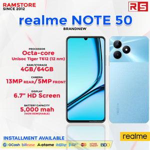 MBC Smartphone Realme Note 50 / 4gb RAM / 64gb ROM