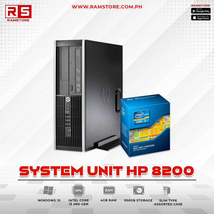PCZ System Unit HP 8200 Series