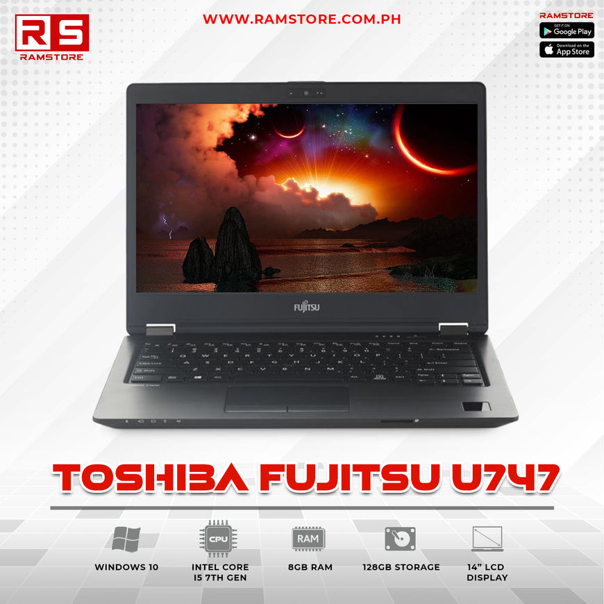 LPR Laptop Toshiba Fujitsu U747