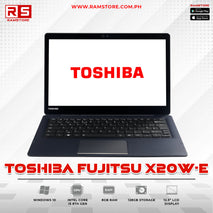 LPR Laptop Toshiba Fujitsu X20W-E