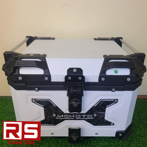 QSG TOP BOX Mokoto White Forge Carbon V5 45L  Promo