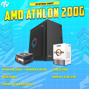 PCZ System Unit Package AMD Athlon 2000G