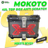 QS TOP BOX Mokoto Seven Series Anti-Scratch 45L