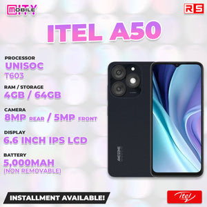MBC Smartphone ITEL A50 / 4gb RAM / 64gb ROM