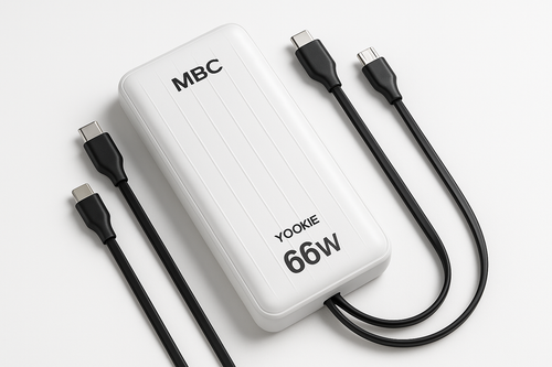 MBC Powerbank Yookie 66W with 3 Cables