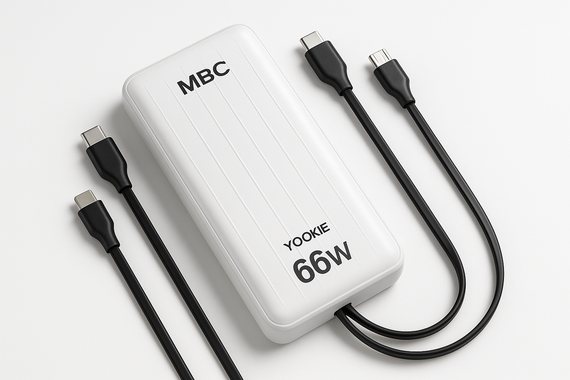 MBC Powerbank Yookie 66W with 3 Cables