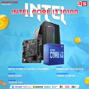 PCZ System Unit Package Intel Core i3-10100