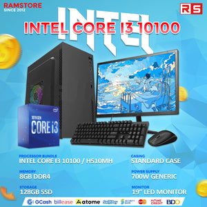 PCZ Complete Desktop Package Intel Core i3-10100