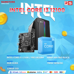 PCZ System Unit Package Intel Core i3-12100