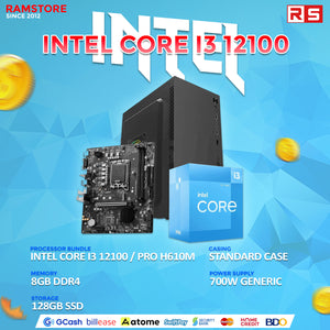 PCZ System Unit Package Intel Core i3-12100