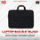 LPR Laptop Bag 15.6" Black With Front Exposed Zipper