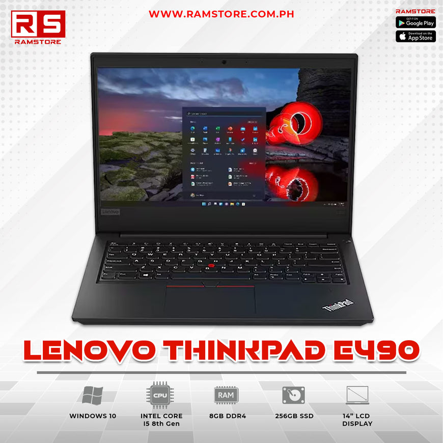LPR Laptop Lenovo Thinkpad E490