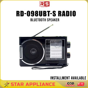 STA RD-098UBT-S Solar Radio Speaker