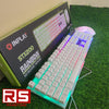 PCZ Inplay STX200 Keyboard Mouse Bundle  RGB (White)