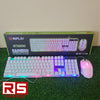 PCZ Inplay STX200 Keyboard Mouse Bundle  RGB (White)