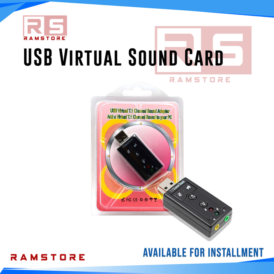 PCZ Acc USB Virtual Sound Card 7.1 RAMSTORE