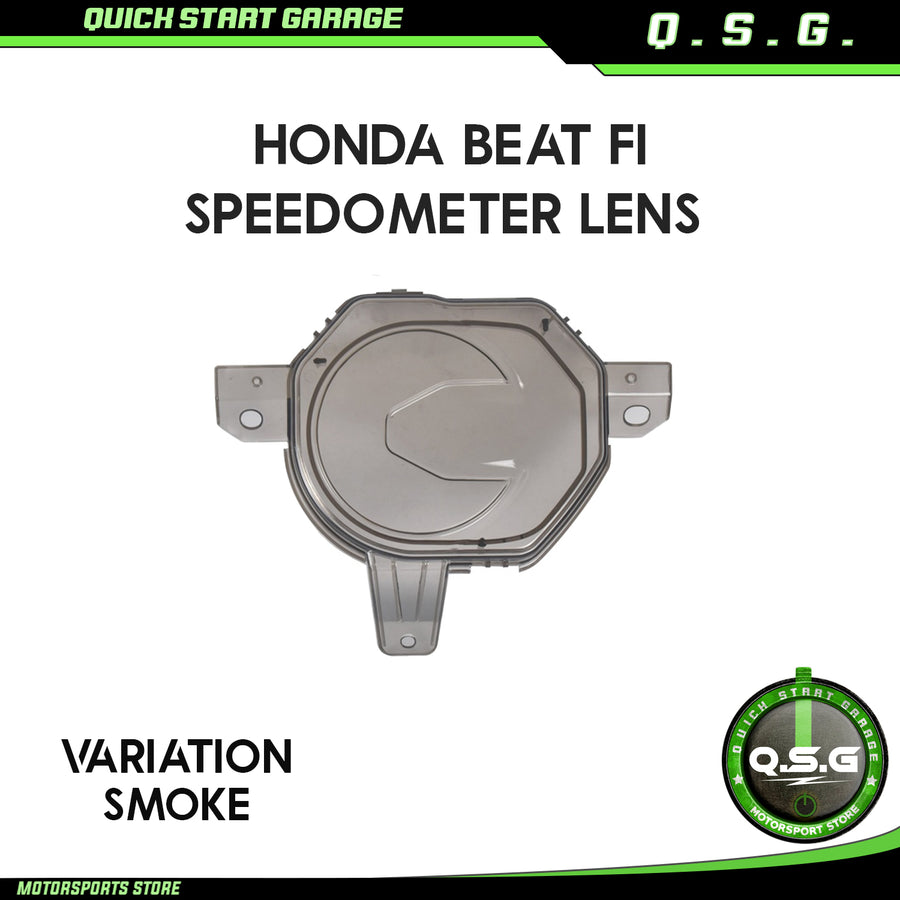 Quick Start Garage Honda Beat Fi Speedometer Lens Clear / Smoke For Be